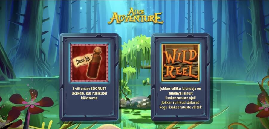 Alice Adventure mängutootjalt iSoftBet pakub äratundmisrõõmu ja seiklusi.