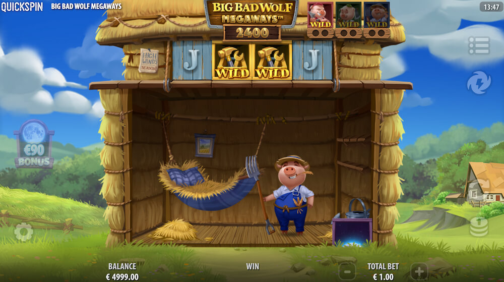 Big Bad Wolf Ülevaade Graafika Disain