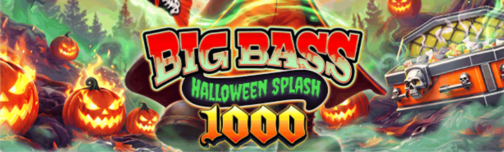 Big Bass Halloween Splash 1000 uฬlevaade logo