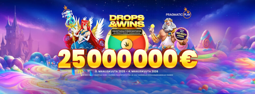 Casino Days Drops Wins