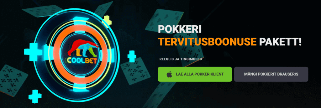 Coolbet Ülevaade Pokkeri Boonus
