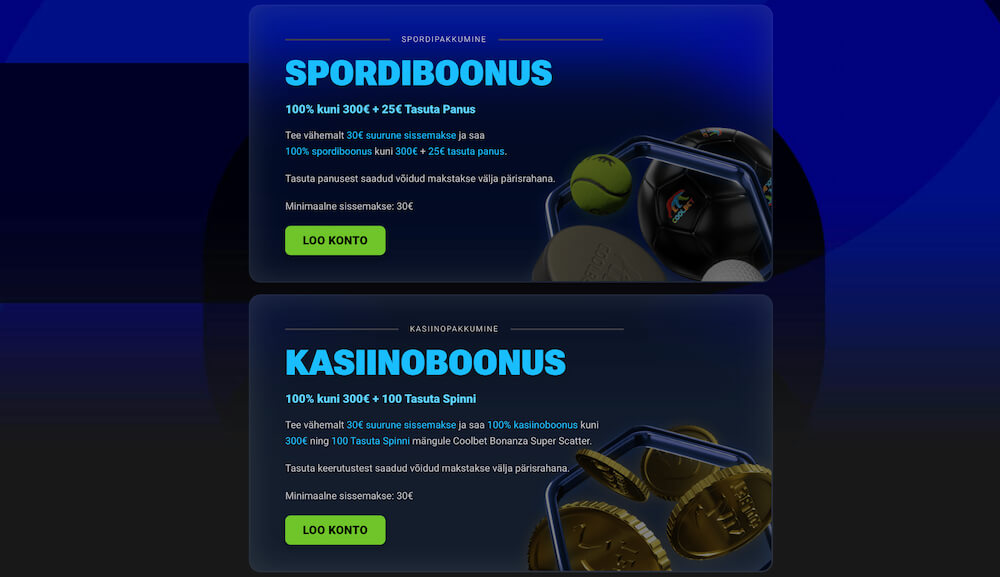 Coolbeti Tervituspakkumine