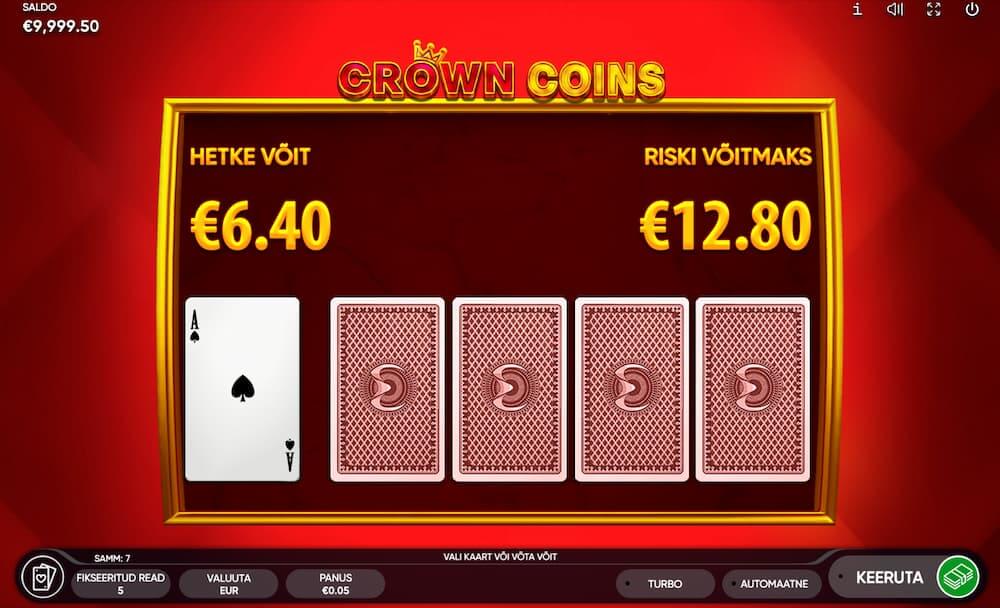 Crown Coins Ülevaade RiskiMäng