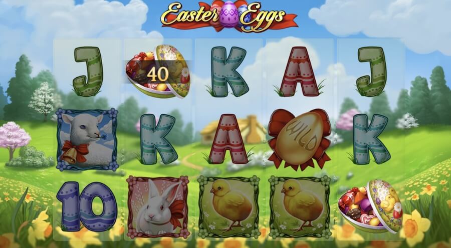 Kõige kirjumad pühademunad leiad Play'n Go slotist Easter Eggs.