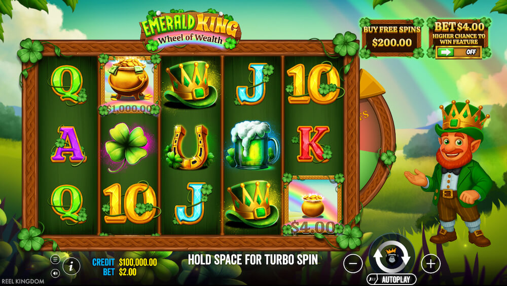 Emerald King – Wheel of Wealth