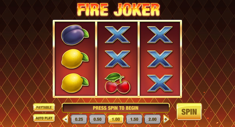 Fire Joker Sloti Testimine
