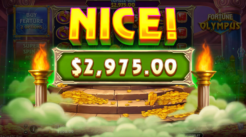 Fortune of Olympus Ülevaade Kordajad