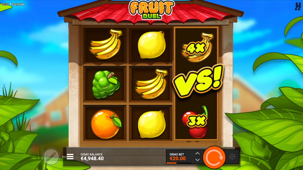Fruit Duel Arvustus VS Sümbol