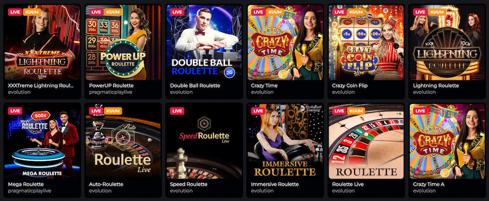 Golden Star ülevaade live kasiino