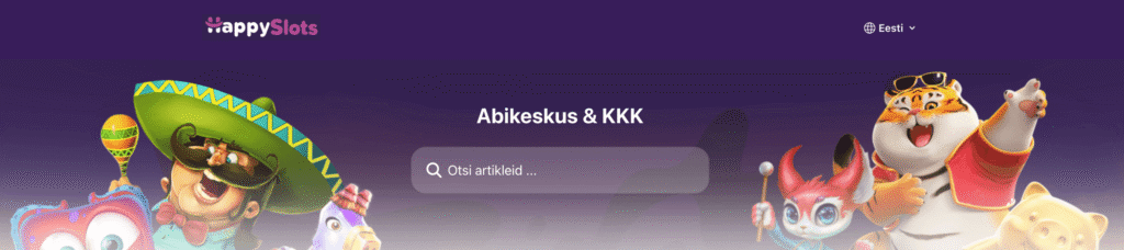HappySlots Ülevaade Abikeskus