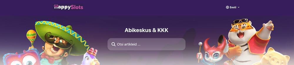 HappySlots Ülevaade Abikeskus