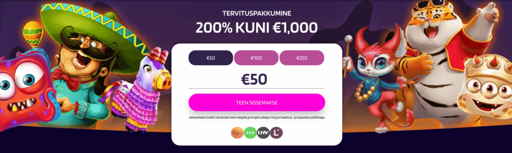 HappySlots Ülevaade Sissemakse