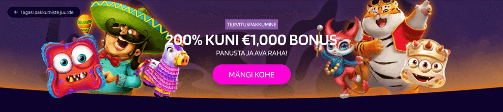 HappySlots Ülevaade Tervitusboonus