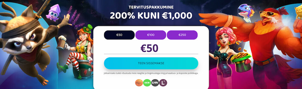 HeyCasino Ülevaade Alustamine