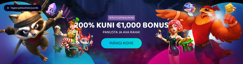 HeyCasino Ülevaade Tervitusboonus