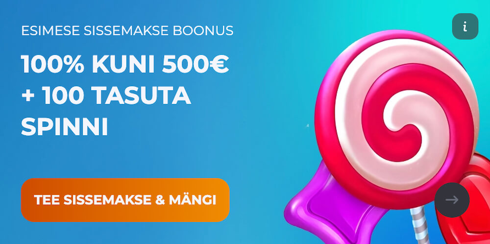 Hupi Slots Ülevaade Esimene sissemakse