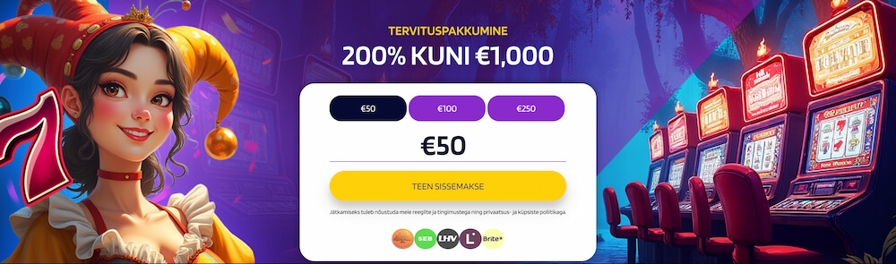 Joki Casino Ülevaade Sissemakse