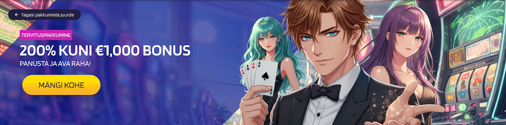 LysaCasino Tervitusboonus