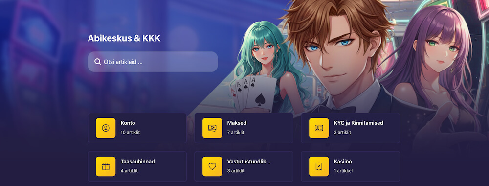 LysaCasino Ülevaade Klienditugi