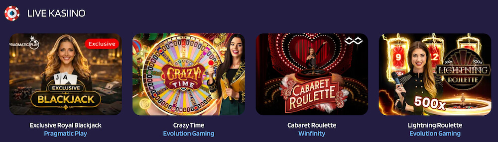 LysaCasino Ülevaade Live Kasiino