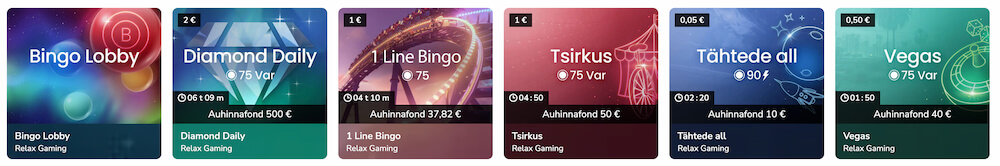 Maria Casino ülevaade Bingo