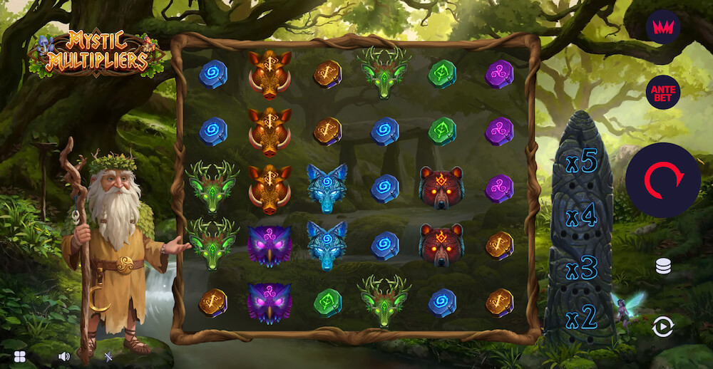 Mystic Multipliers Ülevaade Mängulaud