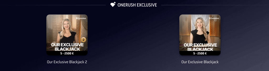 OneRush Ülevaade eksklusiiv