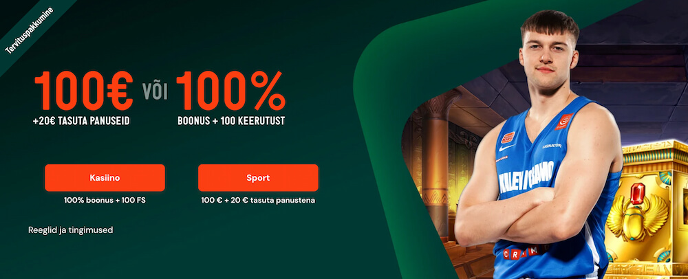 Paf Ülevaade Tervitusboonus