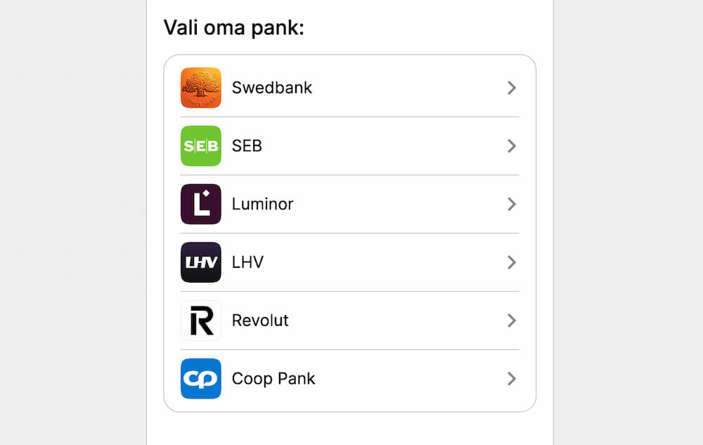 Possu Ülevaade Makseviisid