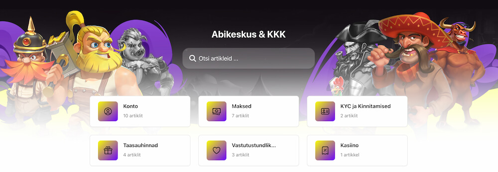 Prontobet ülevaade Abikeskus