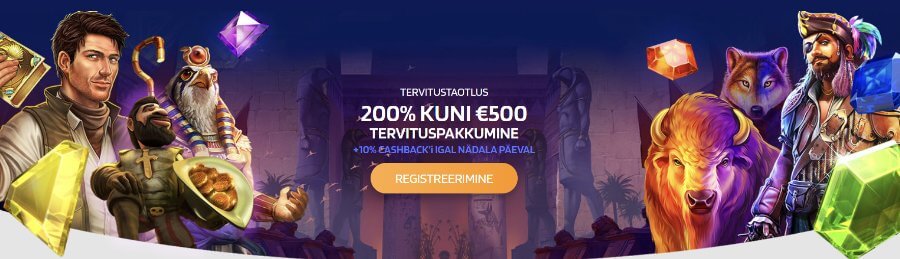 Uus kasiino Quickslot QuickSlot uue kasiino tervitusboonus