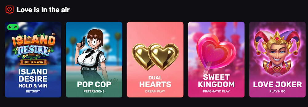 Rooster Bet Valentinipäev