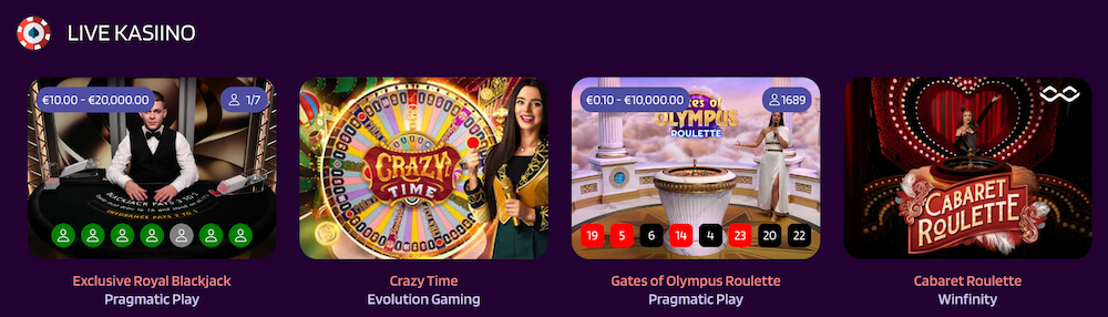 Slotparadise Ülevaade Live Kasiino