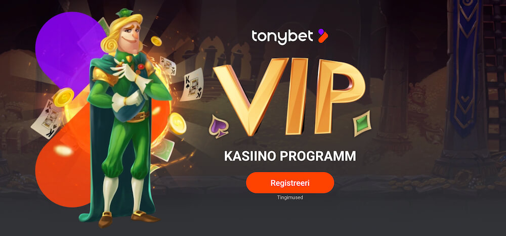 TonyBet Ülevaade VIP Programm