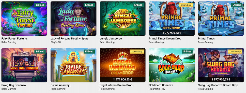 Unibet Eesti Erilised