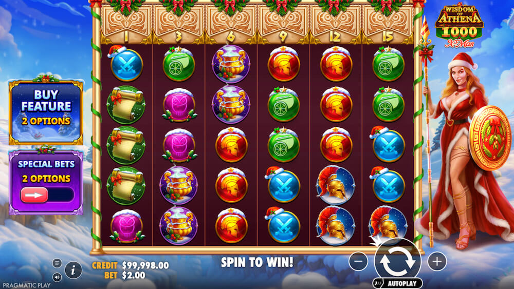 Wisdom of Athena 1000 Xmas