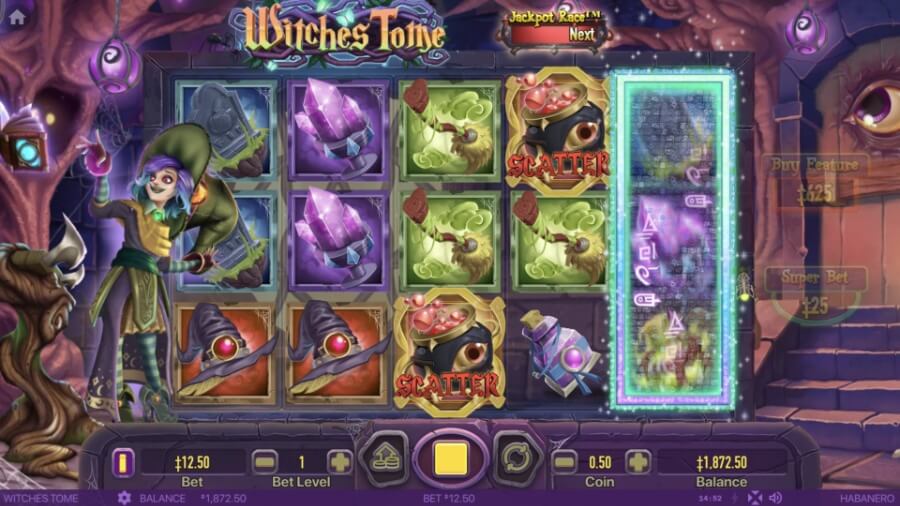 Witches Tome on uus slot 2024 aastal.