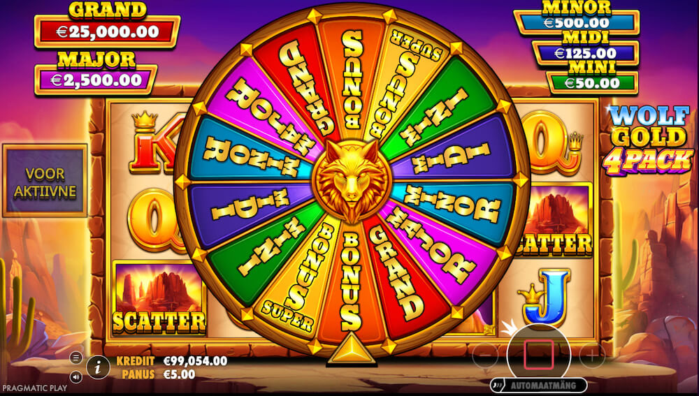 Wolf Gold 4 Pack Ülevaade Boonusvoor