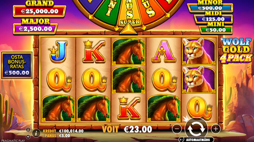Wolf Gold 4 Pack Ülevaade Mängulaud