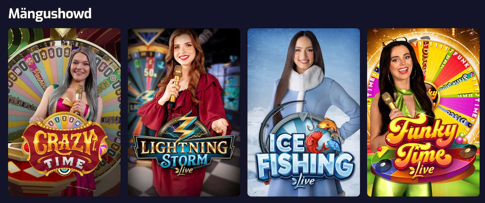 X3000 Ülevaade Mängushowd