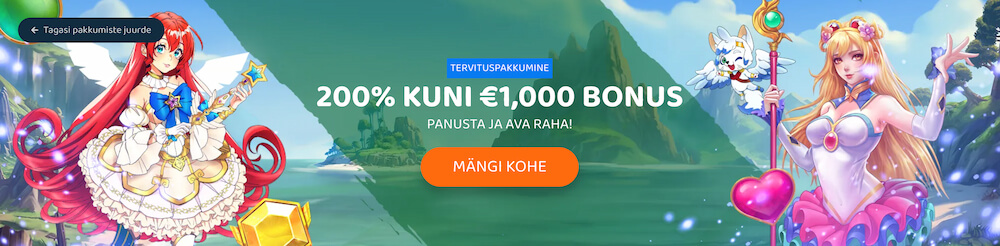 YaaCasino Ülevaade Tervitus