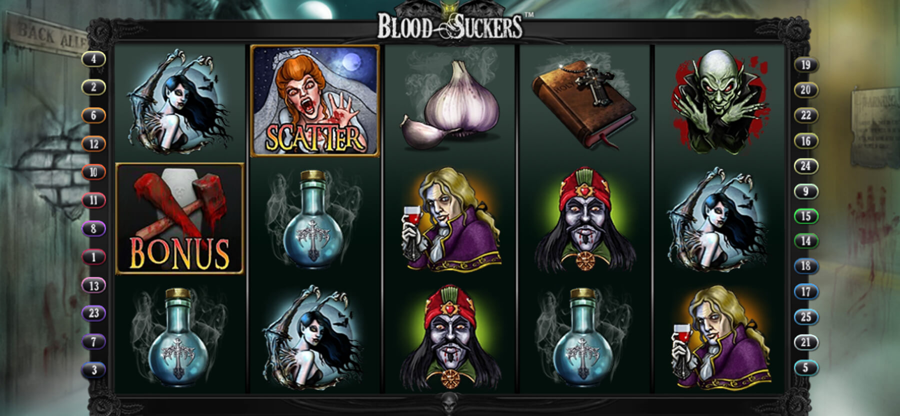 bloodsuckers slot Halloweeni boonused Eesti kasiinodes 2023 promo
