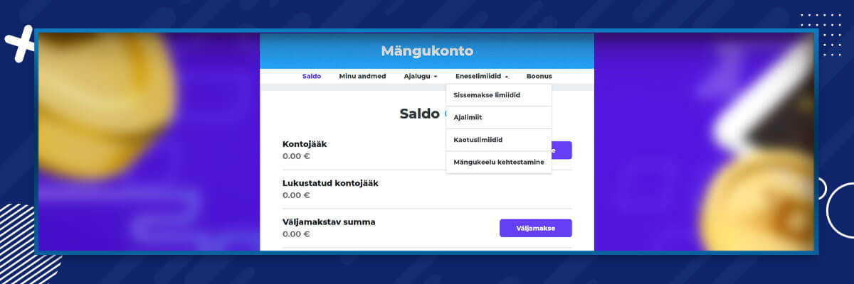Mängukonto Boost Casino mängukonto