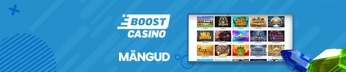 Mängud Boost Casinos Boost Casino mänguvalik