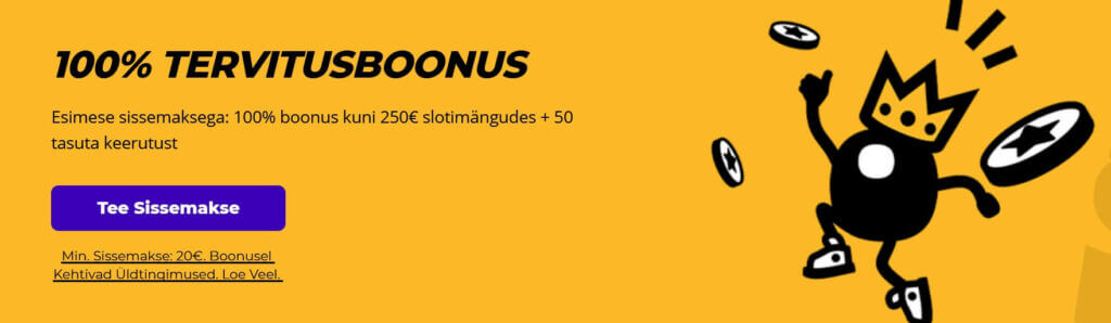 Boost Casino tervitusboonus