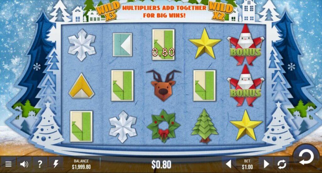 Christmas in papertown slot