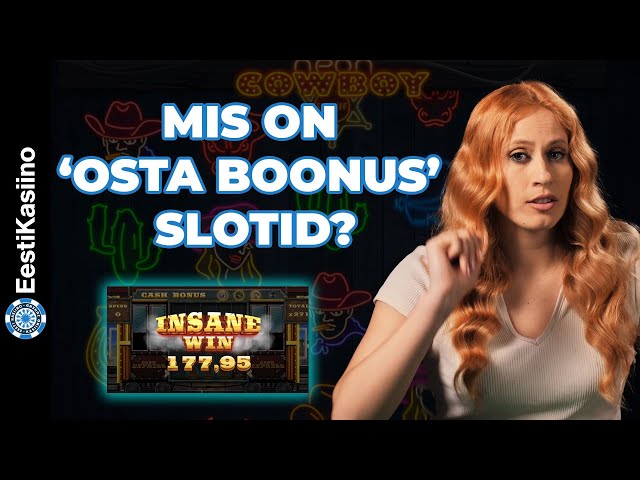 Osta Boonus Slotid