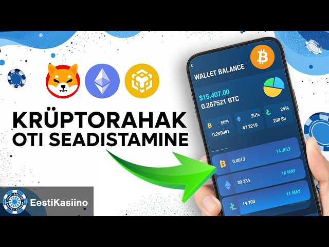 Kuidas seadistada krüptorahakott? Samm-sammuline juhend