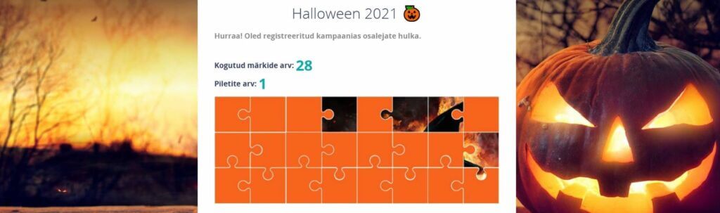 Chanz Halloween kampaania Chanz kasiino Halloween