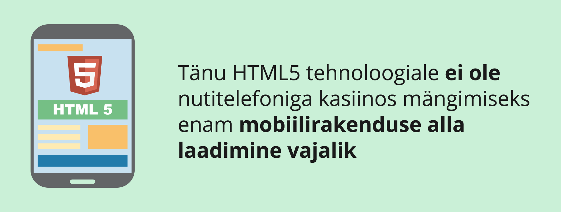 Kas mobiilis mängimiseks on vaja mobiilirakendust?